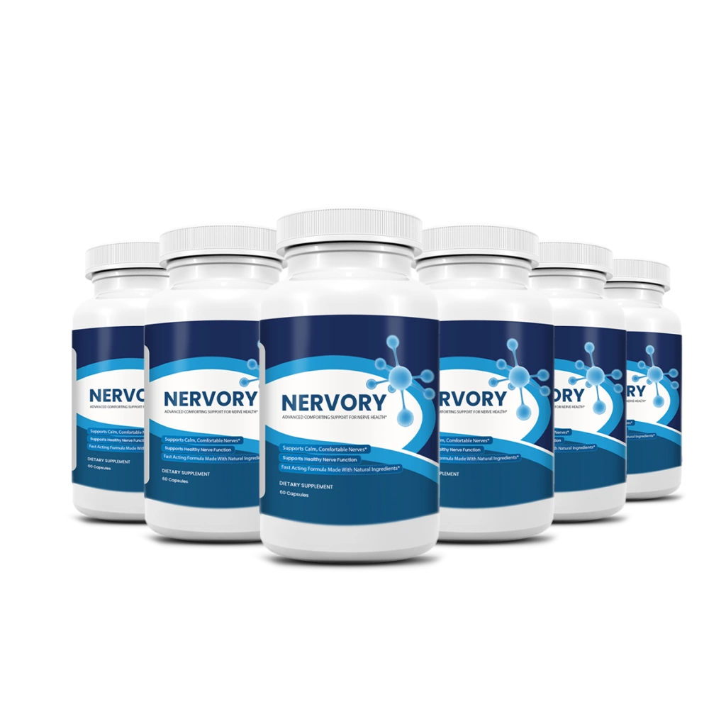 Nervory six bottle 180 day best value bundle, save $780