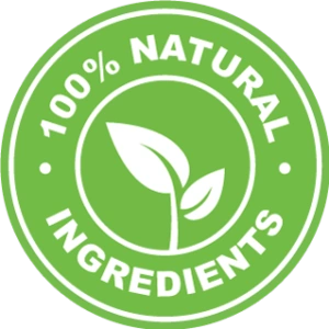 Nervory all natural non-GMO ingredients badge
